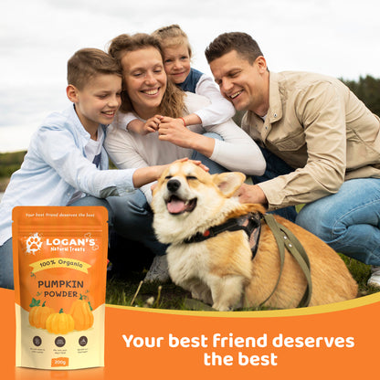 Organic Pumpkin Powder | Pet Pumpkin Powder | Logan’s Natural Treats