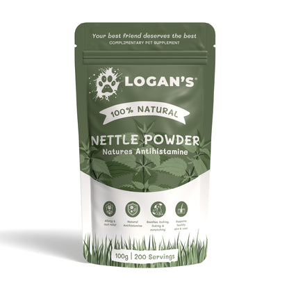 Nettle Powder – Natural Antihistamine for Dogs & Cats