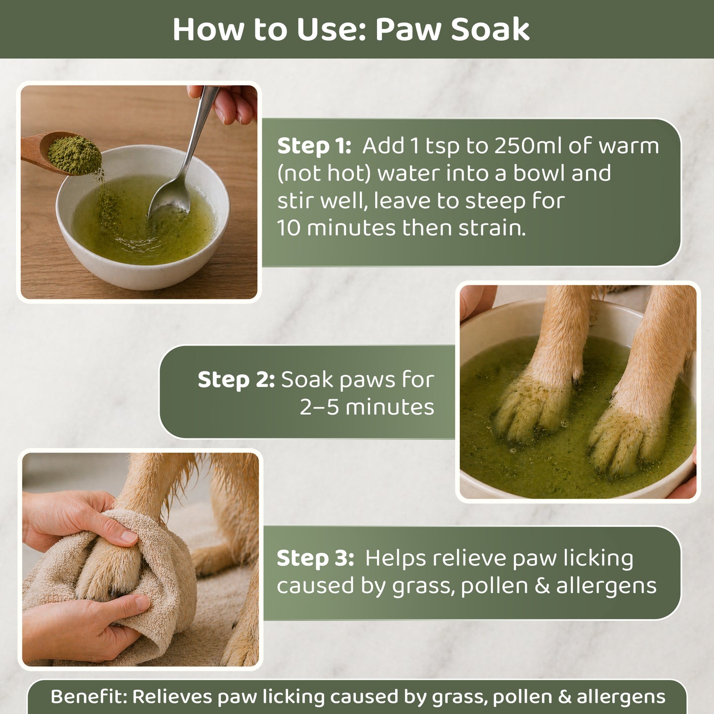 Nettle Powder – Natural Antihistamine for Dogs & Cats