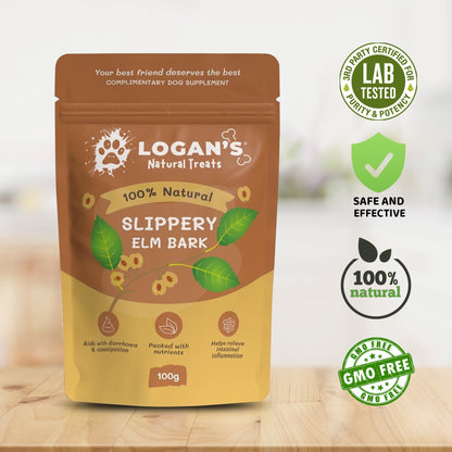 Logan's Slippery Elm Bark | Slippery Elm Bark | Logan’s Natural Treats