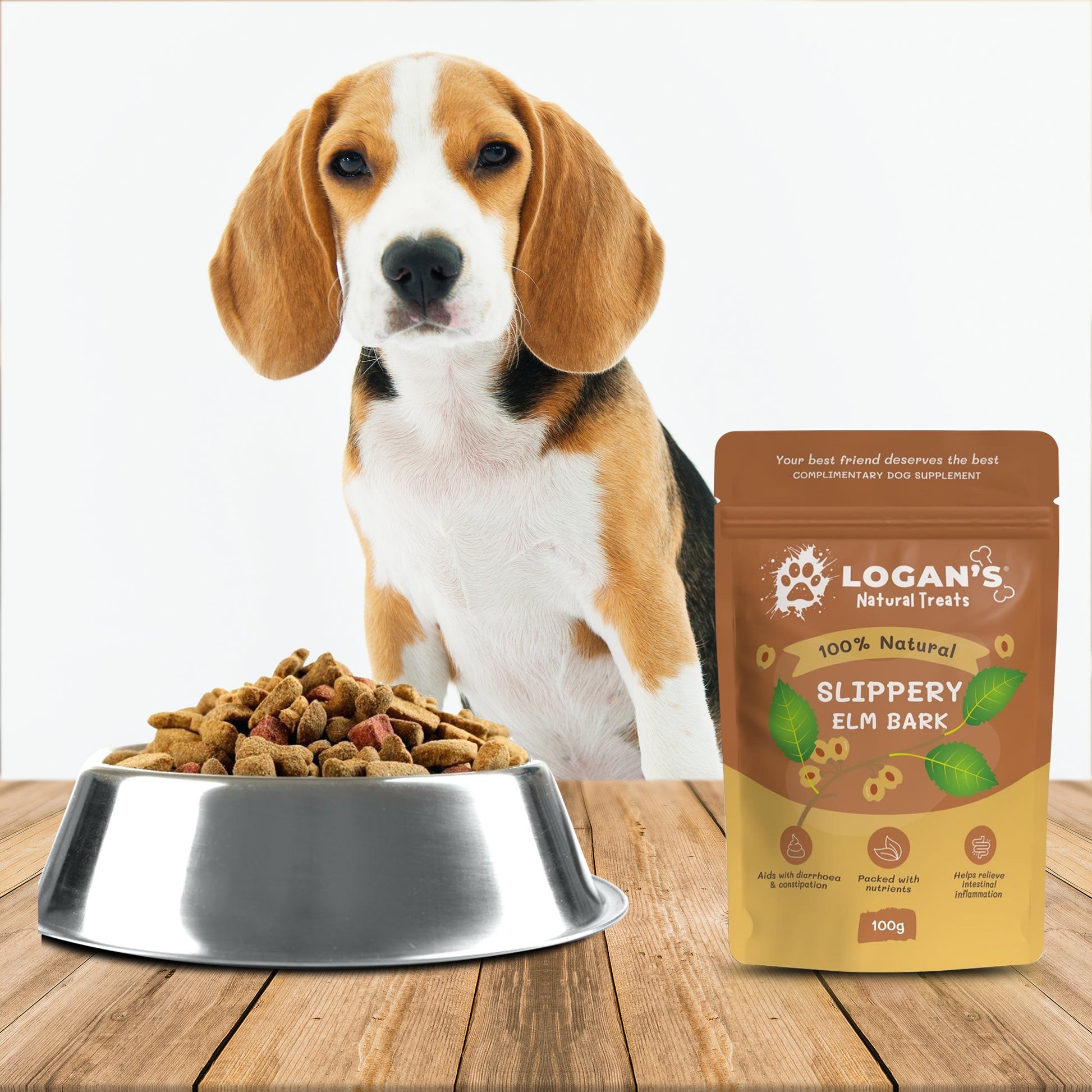 Logan's Slippery Elm Bark | Slippery Elm Bark | Logan’s Natural Treats